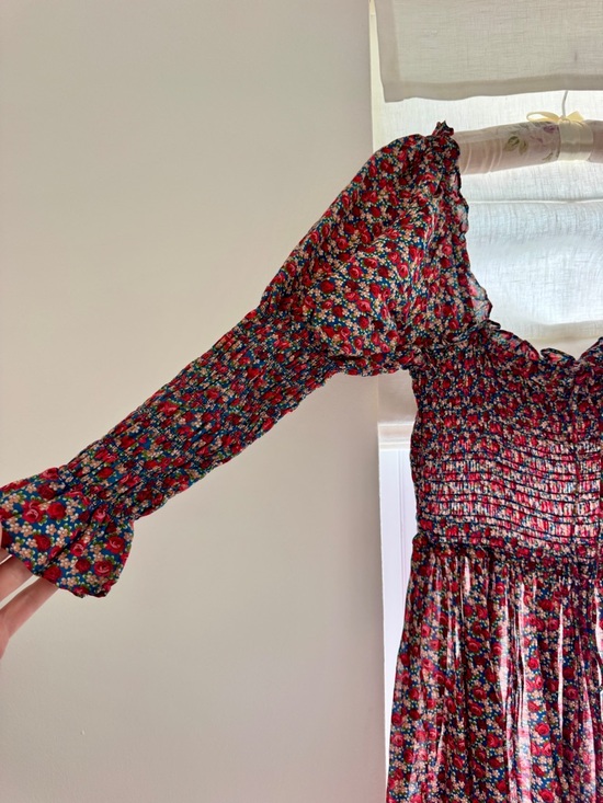 DOEN Bijou Dress in Rosarie Floral Print - size XS - Picture 3 of 8